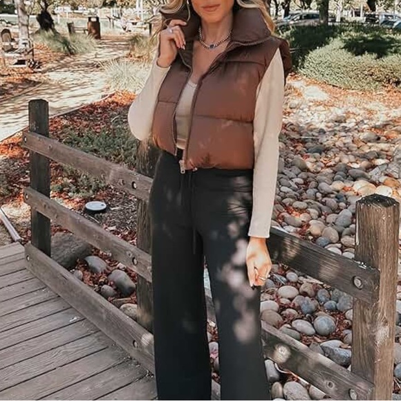 ❌SOLD❌Women's Wide-Leg High-Waisted Casual Pants with Pockets - Picture 9 of 15